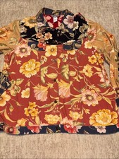 Vintage Stonebridge Denim Button-Up Shirt with Mother-of-Pearl Button Embellished Collar — listing 4