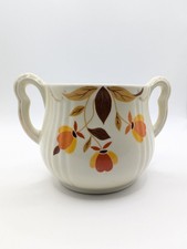 Hall China Autumn Leaf Ruffled Sugar Bowl (No Lid) - Jewel Tea Mary Dunbar — listing 6