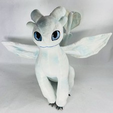How to Train Your Dragon Light Fury White Dragon Plush — listing 6