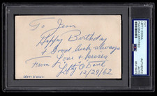 Vintage Multi-Signed Baseball with Lefty O'Doul Signature (Possible 1930s Team/Barnstorming Ball) — listing 6