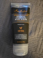SheaMoisture African Black Soap Bamboo Charcoal Body Scrub 6 oz — listing 2
