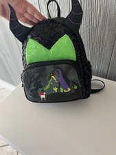 Disney Maleficent 11" Faux Leather Mini Backpack — listing 2