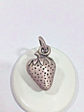 Vintage 1930s-40s Figural Fruit Salad Charm Necklace on Gold-Tone Chain