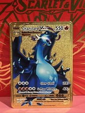 Charizard VMAX Gold Metal Novelty Card (Non-Official Fan/Replica Card) — listing 2