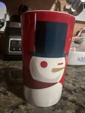 Starbucks Hand-Painted Snowman Christmas Mug, Made in Italy — listing 4