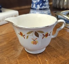 Hall's Superior Autumn Leaf Pattern Creamer Pitcher — listing 6