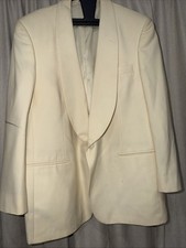 Black Double-Breasted Shawl Collar Tuxedo Dinner Jacket with Satin Lapels