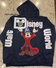 Walt Disney Mickey & Minnie Mouse Cropped Sweatshirt, Size Small