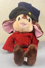 Vintage 1986 Fievel Mousekewitz Large Plush from An American Tail