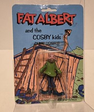 Vintage Fat Albert and the Cosby Kids PVC Figure - Fat Albert (Carded) — listing 2