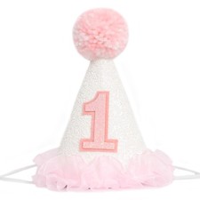 Pink Sequin Crown Headband with Bow and Rose Flowers - Baby/Girls Party Photo Prop — listing 2