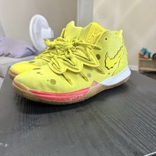 Nike Kyrie 7 'Sponge' Yellow Strike/Black Basketball Shoes — listing 3