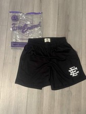 Eric Emanuel EE White Skyline Mesh Shorts, Size M, New With Tags
