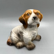 Vintage Hand-Painted Ceramic Puppy Dog Head Figural Pomander / Ring Holder — listing 4