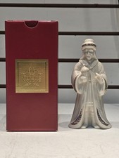 Resin Nativity Figurines - Joseph and Mary with Jeweled Robes and Gold Scrollwork, Set of 2 — listing 5
