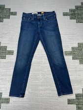 Pilcro and the Letterpress Stet Fit Jeans, Light Gray, Size 27, listing 2