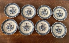 Johnson Bros Hearts & Flowers Old Granite Ironstone Bowls Set of 6