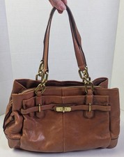 Coach Chelsea Jayden Carryall Black Leather Tote Bag — listing 6