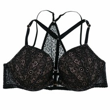 Victoria's Secret Bombshell Push-Up Bra Black Lace 34C — listing 5