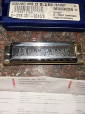 Hohner Blues Harp MS 10-Hole Diatonic Harmonica with Case — listing 2