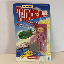 Matchbox Thunderbirds Action Figures Lot of 5 - Brains, Scott Tracy (TB1), Jeff Tracy, Parker, The Hood — listing 6