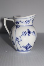 Royal Copenhagen Hand-Painted Porcelain Creamer with White Roses