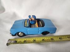 Vintage MF 171 Friction Tin Litho Convertible Car with Driver and Siren, Made in China — listing 5