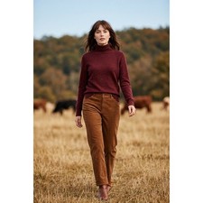 J.Crew Burgundy Crewneck Sweater Merino wool