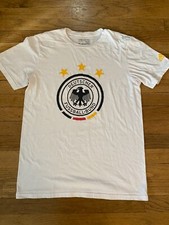 Adidas 2014 FIFA World Cup Brasil Germany 'Deutschland' Eagle Graphic T-Shirt Medium
