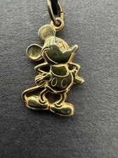 Disney Mickey Mouse Rhinestone Halo Pendant on Rope Chain — listing 5