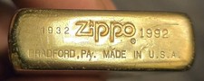 Vintage 1992 Zippo Camel Cigarettes Brass Medallion Lighter 60th Anniversary — listing 3