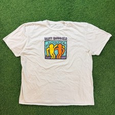 Keith Haring Best Buddies Graphic T-Shirt, Green, listing 4