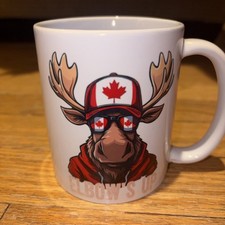 Canadian Moose Souvenir Ceramic Coffee Mug — listing 5