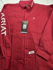 Ariat Men's Short-Sleeve Button-Down Western Shirt, Turquoise Floral Print, Size XXL — listing 4