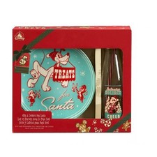 Disney Store Mickey & Minnie 'Milk and Cookies for Santa' Holiday Plate & Glass Set — listing 3