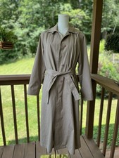 Vintage London Fog Maincoats Tan Trench Coat, Londontown Mfg. Co. Baltimore Label — listing 4