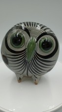 Vintage Mexican Tonala Hand-Painted Pottery Owl Figurine — listing 6