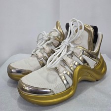 Louis Vuitton LV Skate Sneaker (Replica / Not Authentic) — White Monogram Trainer — listing 3