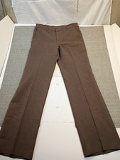 Vintage Levi's Sta-Prest Menswear Action Slacks, Gray Dress Pants — listing 4