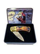 Jeff Gordon #24 NASCAR Collectible Knife Set with Car-Shaped Tin — listing 4