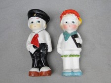 Group of Vintage Ceramic Big-Eyed Children Figurines (Goebel/Redware-style) — listing 5