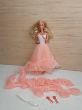 Vintage Peaches 'n Cream Barbie Doll in Peach Iridescent Gown — listing 3