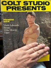 Colt Studio Presents Issue #10 "Men At Work" Vintage Adult Magazine