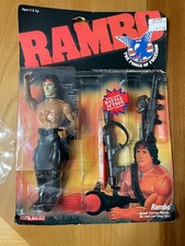 Coleco Rambo: The Force of Freedom Action Figure Lot (8 Figures with Accessories) Single piece — listing 4
