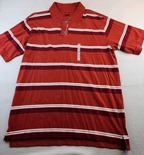 Junction West Men's Mercerized Cotton Textured Stripe Polo Shirt, Size XXL, Aqua/Teal — listing 3
