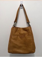 American Leather Co. Black Pebbled Leather Hobo Shoulder Bag with Studded Strap — listing 4