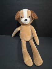 Cream Plush Puppy Dog Stuffed Animal with Contrast Stitching — listing 2