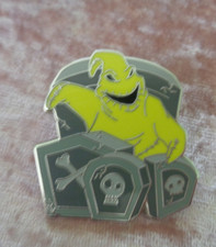 Nightmare Before Christmas Tropical/Beach Themed Fantasy Enamel Pin Set of 3 — listing 3