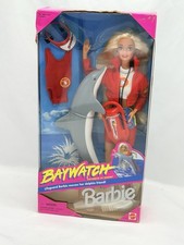 Baywatch Lifeguard Barbie with Dolphin, NRFB