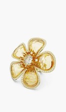 Gold-Tone Metal Fashion Ring Lot (Mixed Band Styles) — listing 5